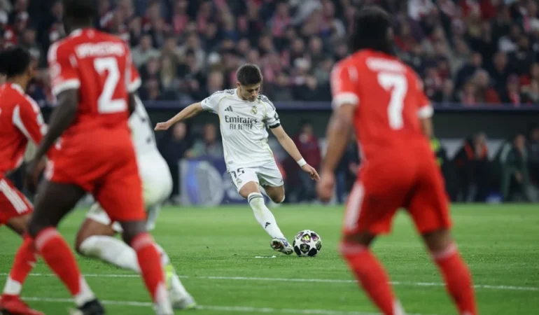 Arda Güler’den Bayern Münih Maçında Tarihi Rekor: 35. Saniyede Gelen Gol ve Olay Kare