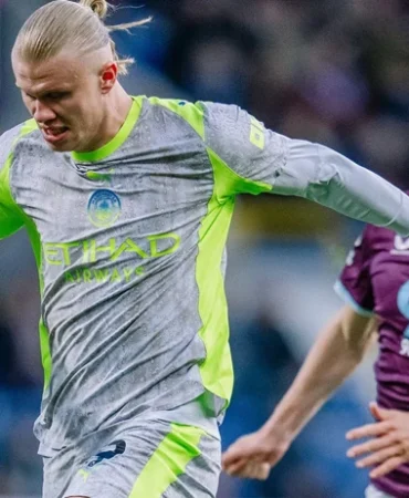 Manchester City, Burnley'i Haaland ile Geçip Zirveye Kuruldu