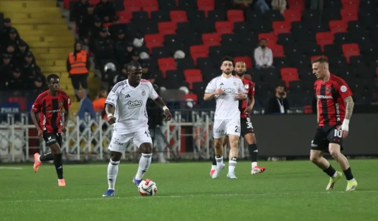 Beşiktaş Gaziantep'ten Üç Puanla Dönüyor: 2-0