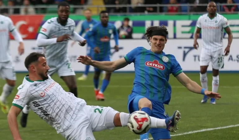 Çaykur Rizespor - Konyaspor: 3-2 | Karadeniz’de Gol Yağmuru ve Kritik 3 Puan