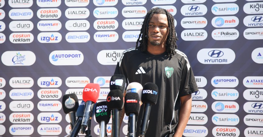 Kocaelisporlu Joseph Nonge'den Fatih Karagümrük Maçı Öncesi Net Mesajlar