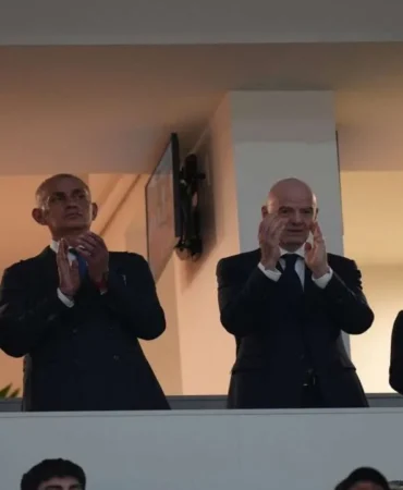 Gianni Infantino ve İbrahim Hacıosmanoğlu, Türkiye - Avustralya Maçını Vancouver'da Birlikte İzledi